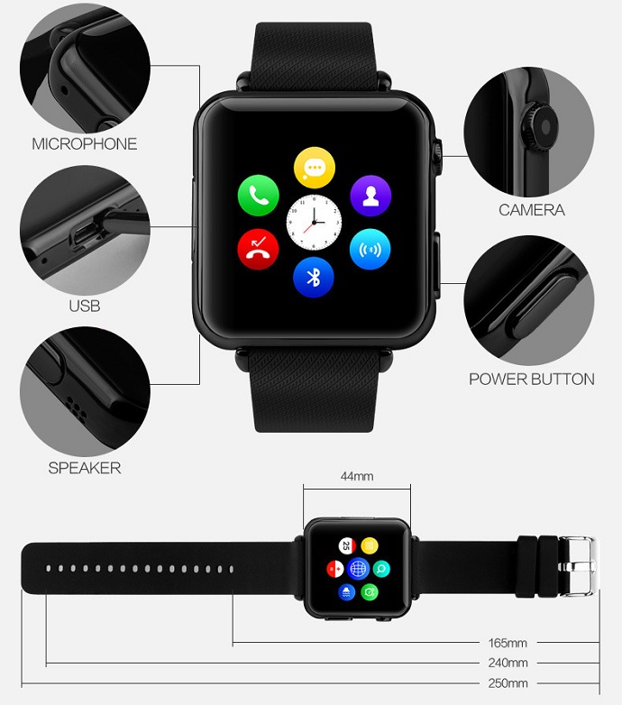 Skmei Smart Led Bluetooth Smartwatch For Ios And Android skmei smart led bluetooth smartwatch for ios and android